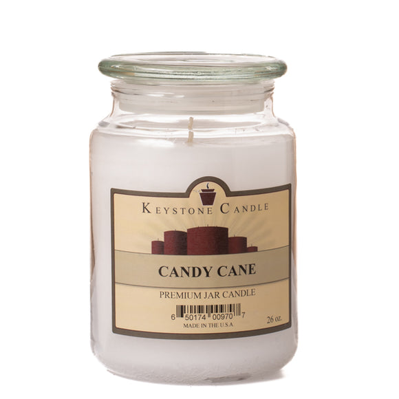 CANDY CANE X-Large Jar Candle by Keystone Candle Company