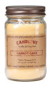 CARROT CAKE 16 oz (reusable) Large Jar Candle