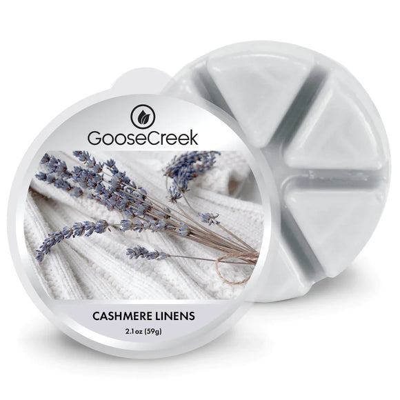 CASHMERE LINENS 6-Piece Wax Melts by Goose Creek Candle Company