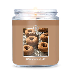 CIDERHOUSE DONUT Small Jar Candle by Goose Creek Candle Company