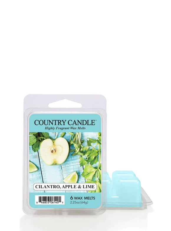 CILANTRO, APPLE & LIME 6-Piece Wax Melts from Kringle Candle Company's Country Candle Collection