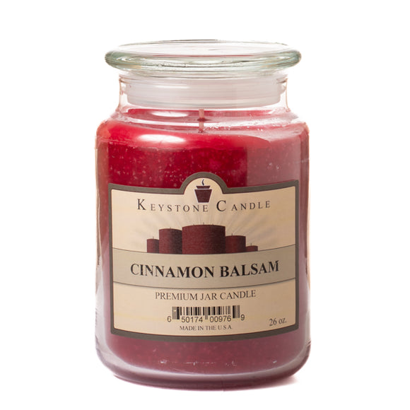 CINNAMON BALSAM X-Large Jar Candle by Keystone Candle Company