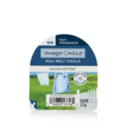 CLEAN COTTON Single Wax Melt by Yankee Candle