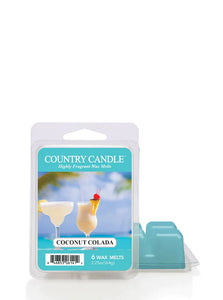 COCONUT COLADA 6-Piece Wax Melt from Kringle Candle Company's Country Candle Collection