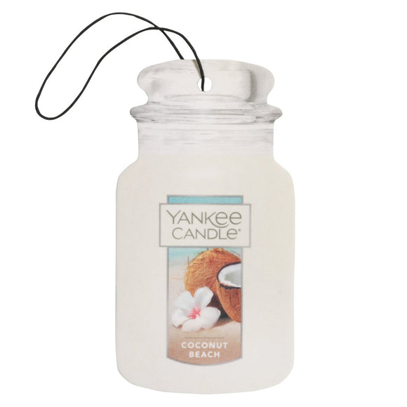 COCONUT BEACH Car Jar Freshener by Yankee Candle