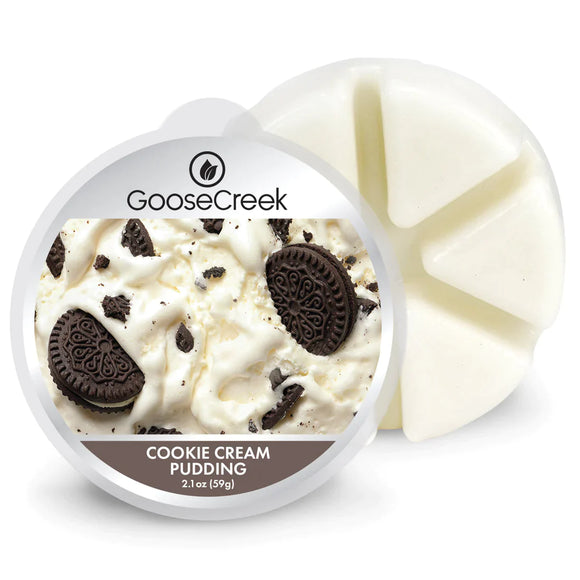 COOKIE CREAM PUDDING 6-Piece Wax Melts by Goose Creek Candle Company