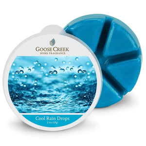 COOL RAIN DROPS 6-Piece Wax Melt by Goose Creek Candle Company