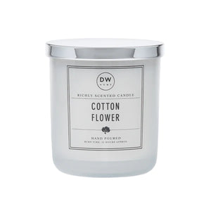 COTTON FLOWER Medium Jar Candle by DW Home