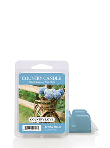 COUNTRY LOVE 6-Piece Wax Melts from Kringle Candle Company's Country Candle Collection