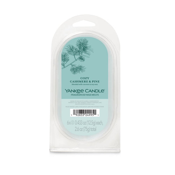COZY CASHMERE & PINE 6-Piece Wax Melt by Yankee Candle Company