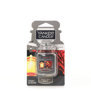 CRISP FALL NIGHT .96 oz Car Jar Ultimate by Yankee Candle