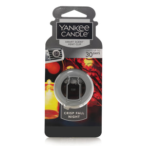 CRISP FALL NIGHT Smart Scent Vent Clip (single) by Yankee Candle