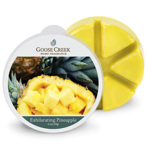 EXHILARATING PINEAPPLE 6-Piece Wax Melt by Goose Creek Candle Co.