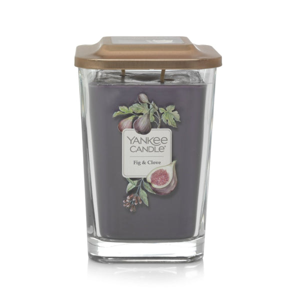 FIG & CLOVE Large 2-Wick Square Jar Candle by Yankee Candle