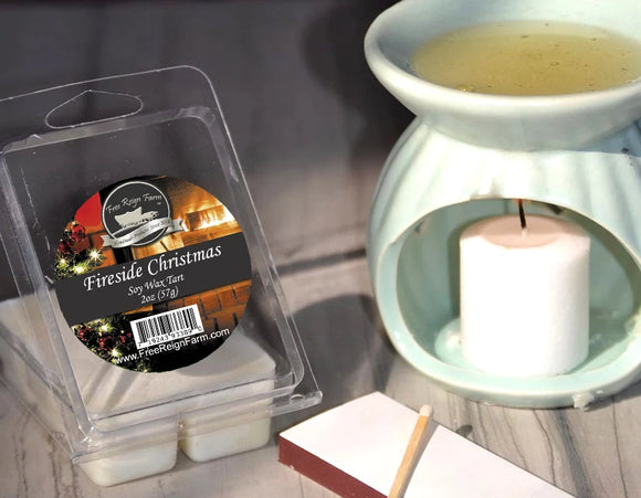 FIRESIDE CHRISTMAS 6-Piece Wax Melts by Free Reign Farm