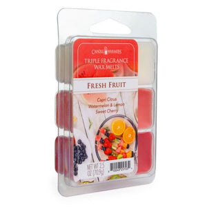 FRESH FRUIT Triple Fragrance 6-Piece Wax Melts by Candle Warmers Etc. Company