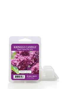 FRESH LILAC 6-Piece Wax Melts by Kringle Candle Company's Country Candle Collection