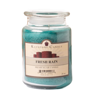 FRESH RAIN X-Large Jar Candle by Keystone Candle Company