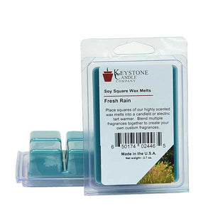 FRESH RAIN 6-Piece Wax Melts by Keystone Candle Company