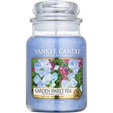 GARDEN SWEET PEA Original Large Jar Candle by Yankee Candle