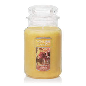 GOLDEN AUTUMN Original Large Jar Candle by Yankee Candle