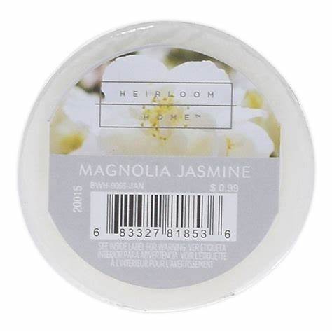 MAGNOLIA JASMINE 3 oz Wax Melt by Heirloom Home