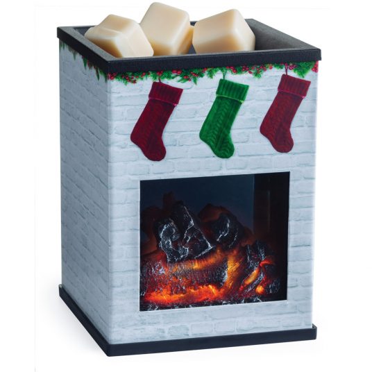 HOLIDAY FIREPLACE ILLUMINATION FRAGRANCE WARMER by Candle Warmers Etc.