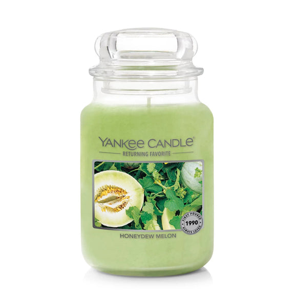 HONEYDEW MELON Original Large Jar Candle by Yankee Candle