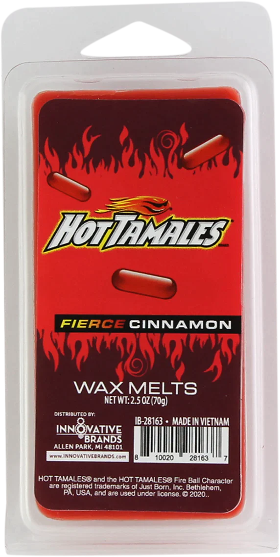 HOT TAMALES FIERCE CINNAMON 8-Piece Wax Melts by Just Born Inc