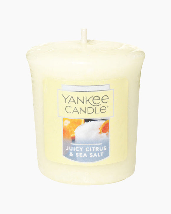 JUICY CITRUS & SEA SALT 1.75 oz Votive Sampler by Yankee Candle