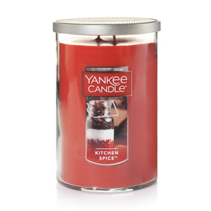 KITCHEN SPICE Large Tumbler Jar Candle by Yankee Candle