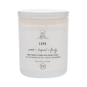 LAVA Medium Jar Candle by DW Home Candle Company