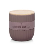 LAVENDER MINT LEAF Medium Jar Candle from Chesapeake Bay's Minimalist Collection