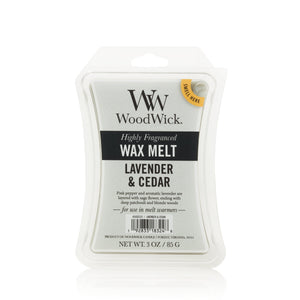 LAVENDER & CEDAR 6-Piece Wax Melt by WoodWick