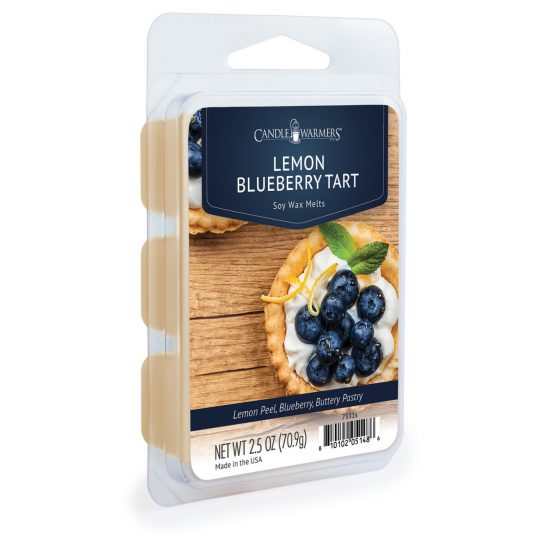 LEMON BLUEBERRY TART 6-Piece Wax Melts by Candle Warmers Etc Company