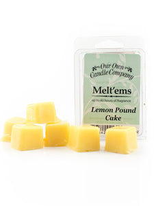 LEMON POUND CAKE 6-Piece Wax Melts by Our Own Candle Company