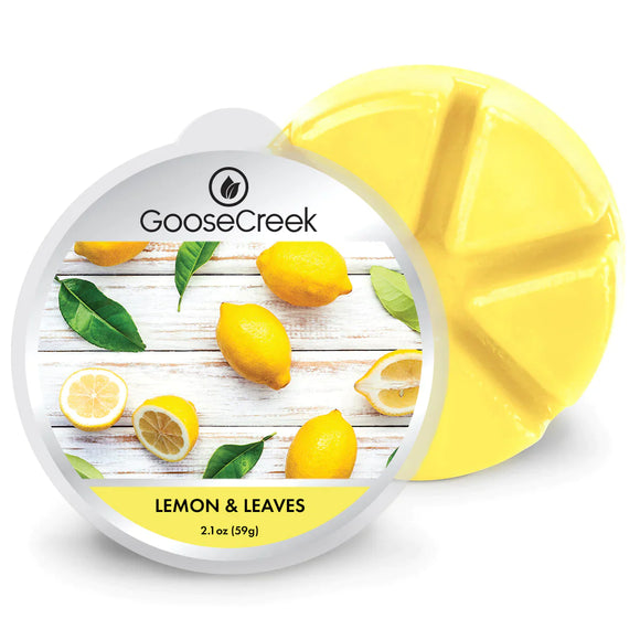 LEMON & LEAVES 6-Piece Wax Melt by Goose Creek Candle Company