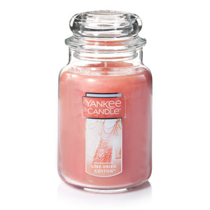 LINE-DRIED COTTON Original Large Jar Candle by Yankee Candle