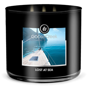 LOST AT SEA Large 3-Wick Jar Candle by Goose Creek Candle Company