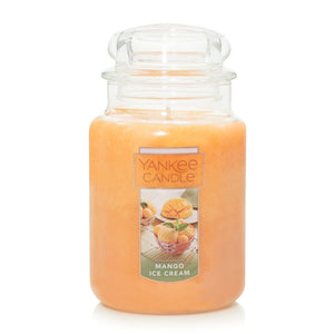 MANGO ICE CREAM Original Large Jar Candle by Yankee Candle Company