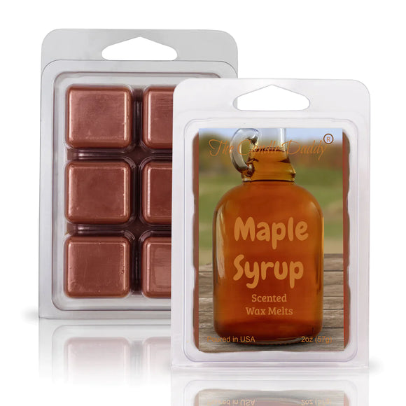 MAPLE SYRUP 6-Piece Wax Melts by The Candle Daddy