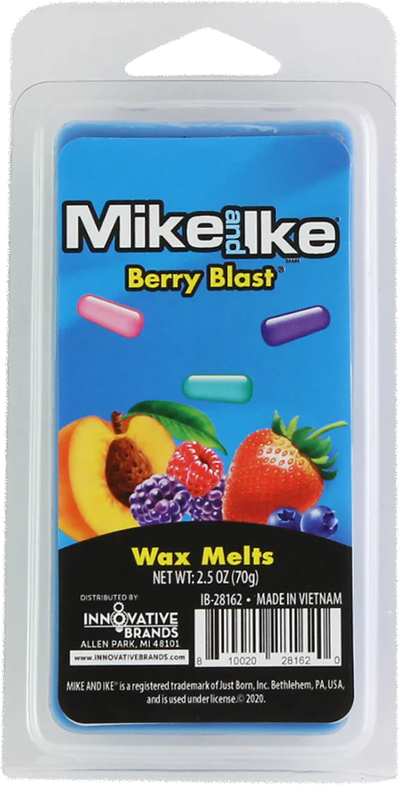 MIKE AND IKE BERRY BLAST 8-Piece Wax Melts by Just Born, Inc