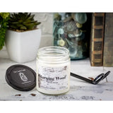 WHITE WOOD (white birch) 6 oz Small Mason Jar Candle