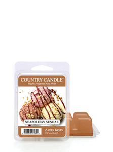 NEAPOLITAN SUNDAE 6-Piece Wax Melts by Country Candle Company