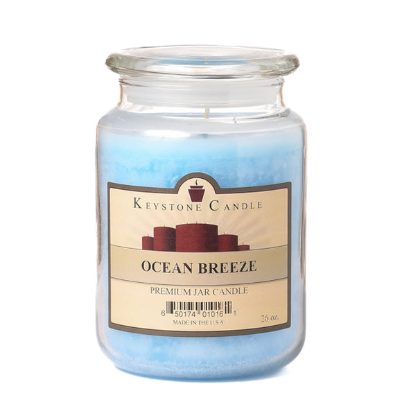 OCEAN BREEZE X-Large Jar Candle by Keystone Candle Company