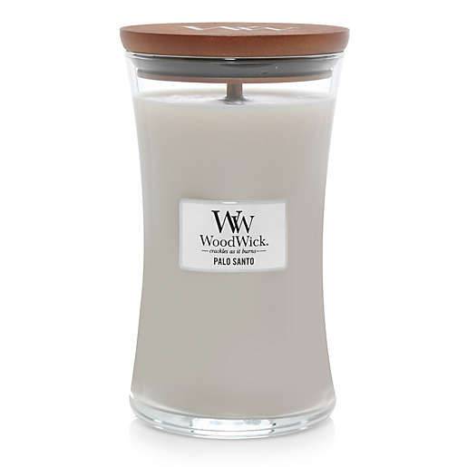 PALO SANTO Large Hourglass Jar Candle by WoodWick Candle Company