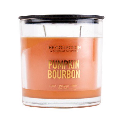 PUMPKIN BOURBON Medium Jar Candle from Chesapeake Bay Candle Company's The Collection