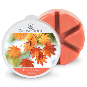 RUSTIC LEAVES 6-Piece Wax Melts by Goose Creek Candle Company