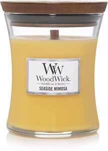 SEASIDE MIMOSA Medium Hourglass candle by WoodWick Candle Company