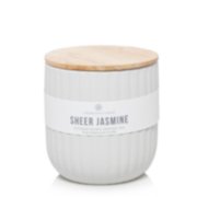 SHEER JASMINE Medium Jar Candle from Chesapeake Bay's Minimalist Collection